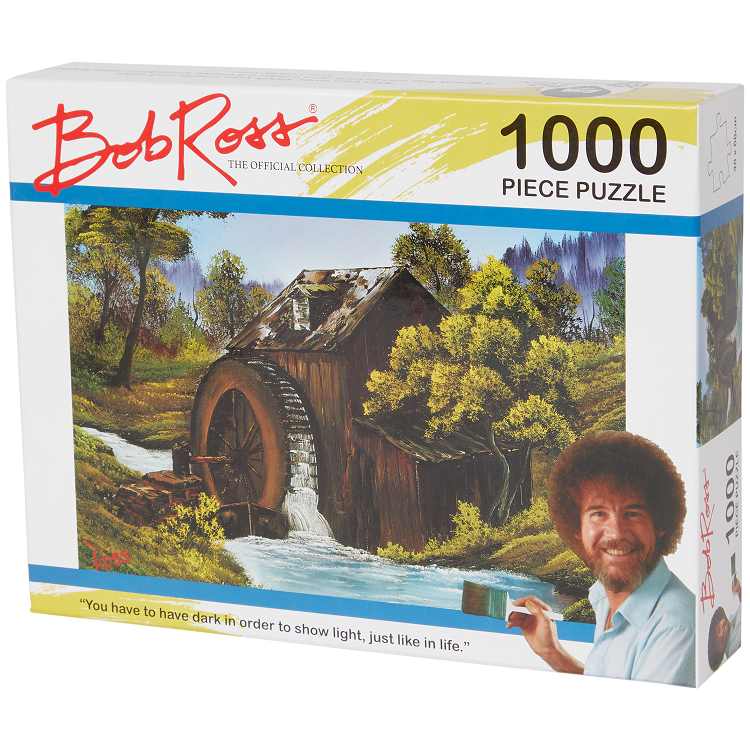 Bob Ross puzzle 1000 - The old mill